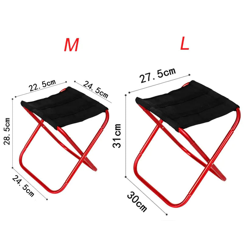 Foldable Aluminium Cloth Camping Chair - YGSHOP
