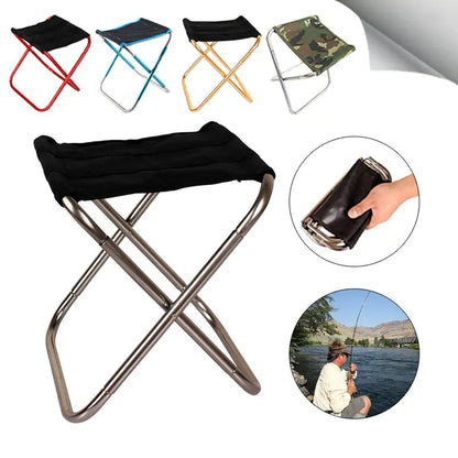 Foldable Aluminium Cloth Camping Chair - YGSHOP